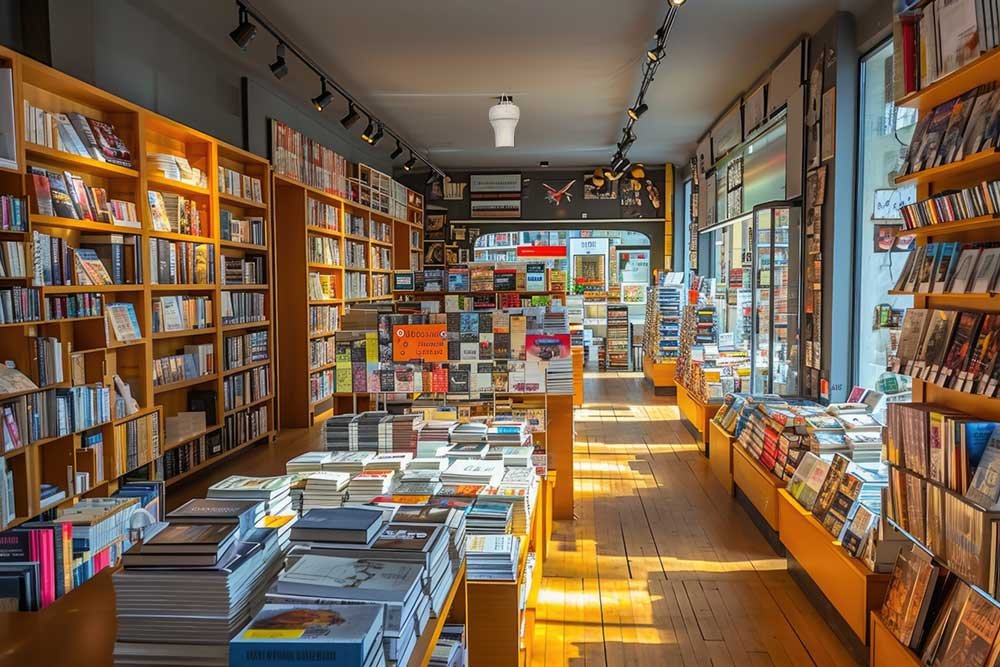 destratification fans for book shops